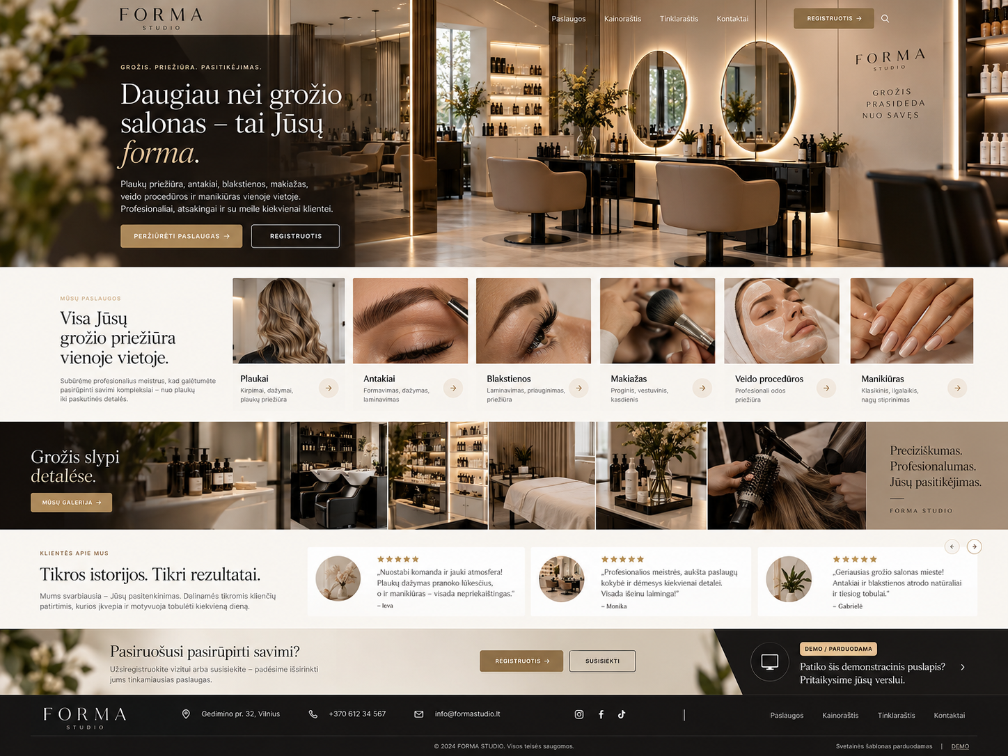 FORMA Studio — concept
